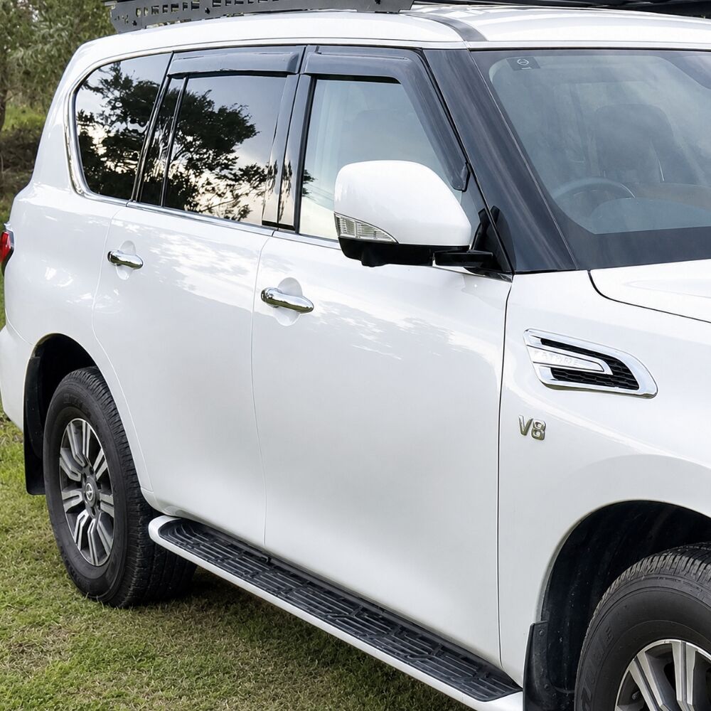 Weather Shields Fits Nissan Patrol Y62 2012 - Current Window Visors Weathershields