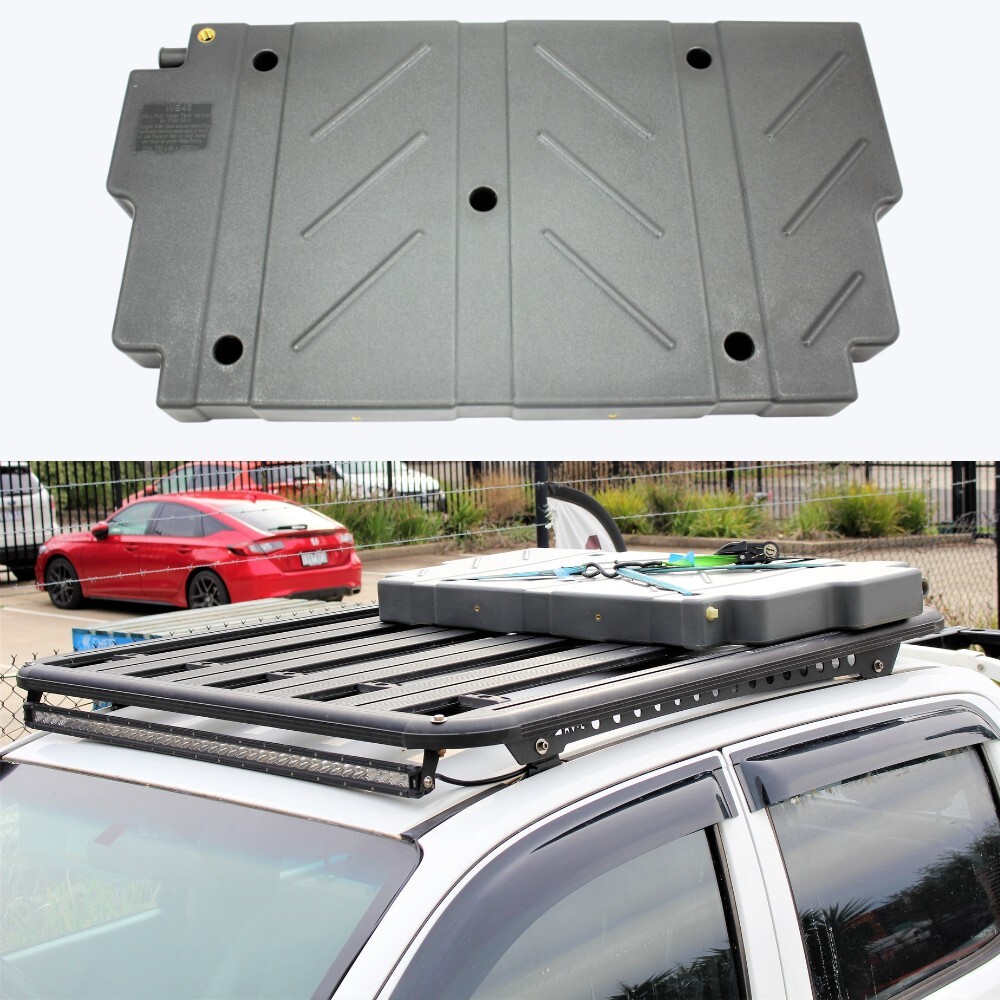 Polyethylene Vertical or Flat Mount Water Tank 45 Litre LTR 4x4 4wd Ute Suv Camping Storage Bladder