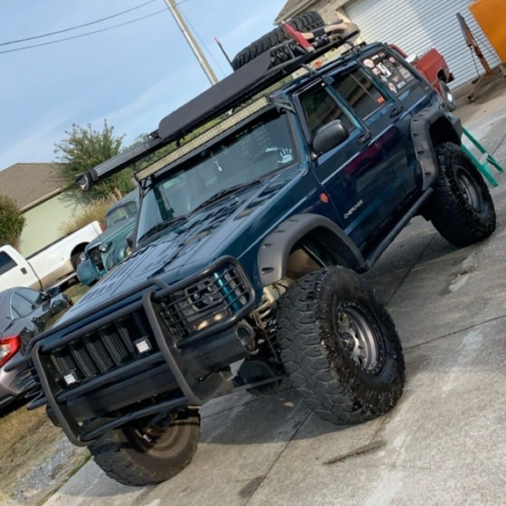 Jeep Cherokee XJ 1984-2001 Pocket Style Jungle Flares 2.5 - 3mm Thick PP Plastic