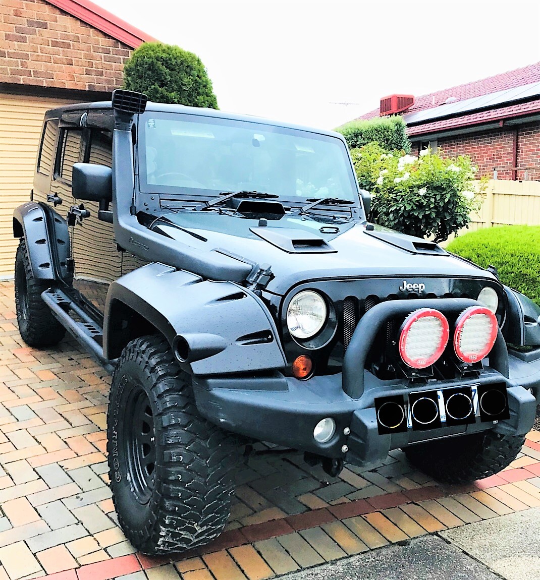 Jeep Wrangler JK 2006 - Onwards SNORKEL AIR INTAKE KIT