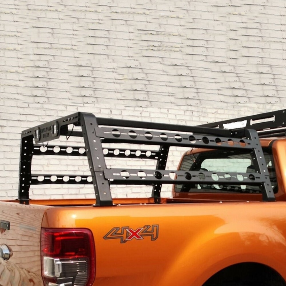 Cobra 4x4 Universal Tub roof rack suits Ranger Hilux Triton Navara Tradie Steel holds Roll bar