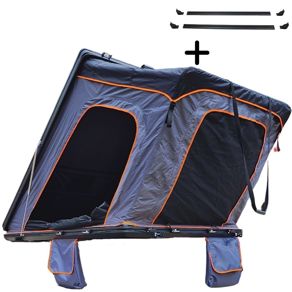 Cobra 4x4 Escape 130 Roof Top Triangle Tent Aluminium Alloy Hardshell 2 Person 280G Poly Cotton Ladder