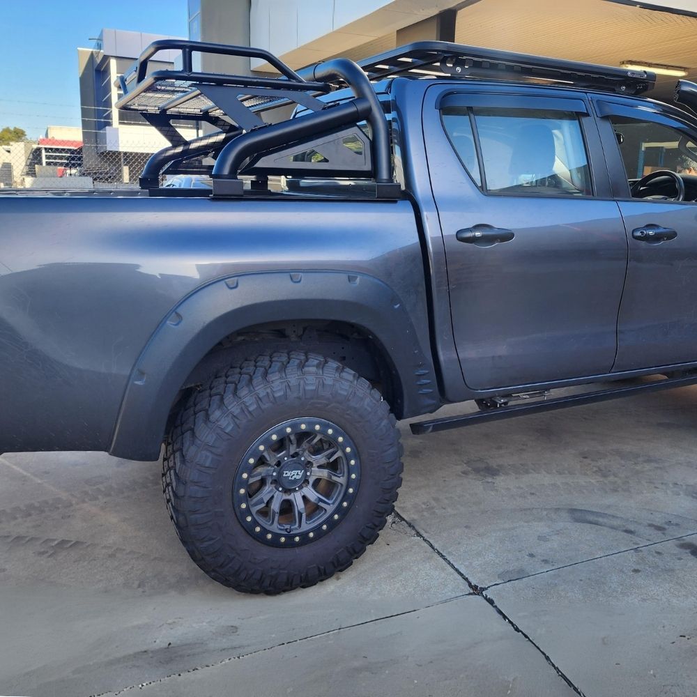 Cobra 4x4 Black Hawk Sportsbar With Cage Platform Roll Bar Suits Ranger Hilux Triton Navara BT50 Dmax Universal