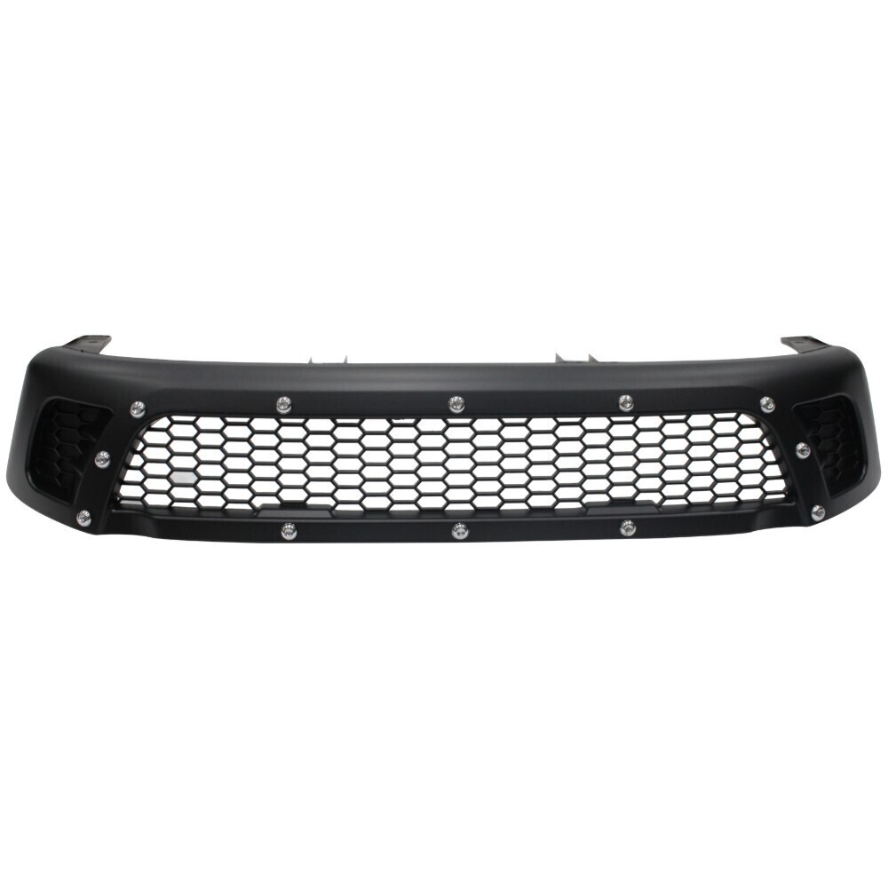 Matte Black Front Bolt Grill suitable for Toyota Hilux 2015 - 2018 SR SR5 TRD 