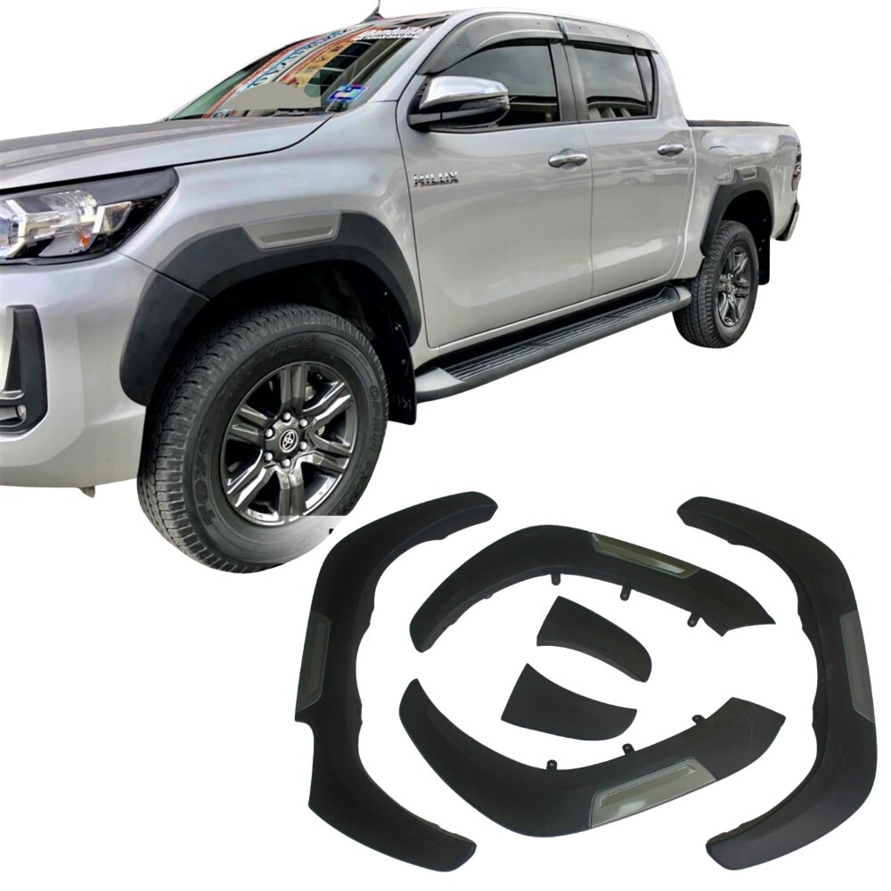 Cobra 4x4 OEM Style Fender Flares suitable for Toyota Hilux Dual cab 2015 - 2022 Onwards