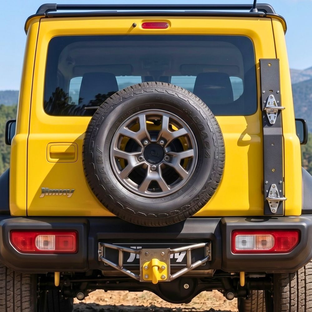 Cobra 4x4 Foldable Step up Compact Rear Door Ladder Suits Suzuki Jimny 2018 Onwards