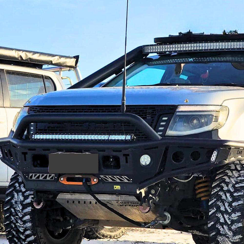 Front DRL Head Lights Projector Lamp Led for Ford Ranger PX1 2011 - 2015 Headlights Pair