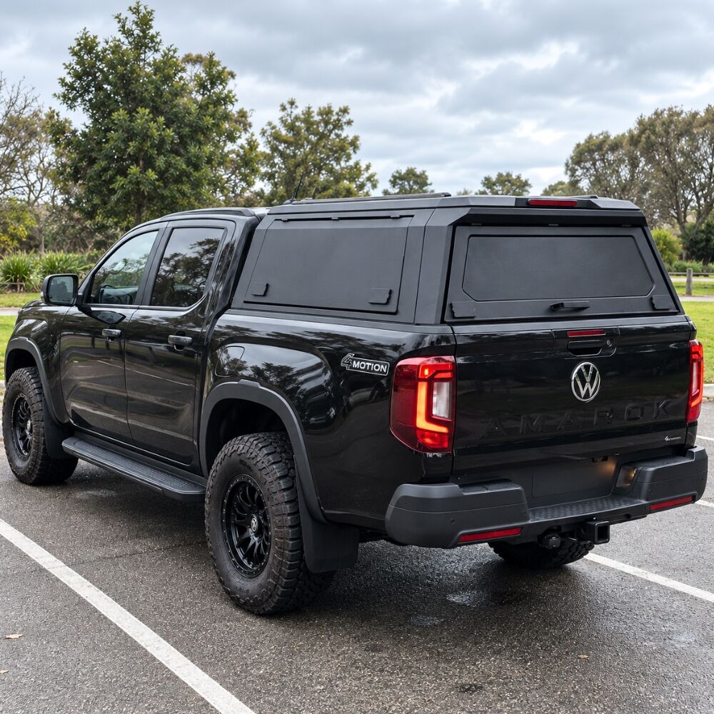 Cobra 4x4 Premium Stainless Steel UTE Tub Canopy fits Amarok Next Gen 2023 Onwards Tradie Black Heavy Duty