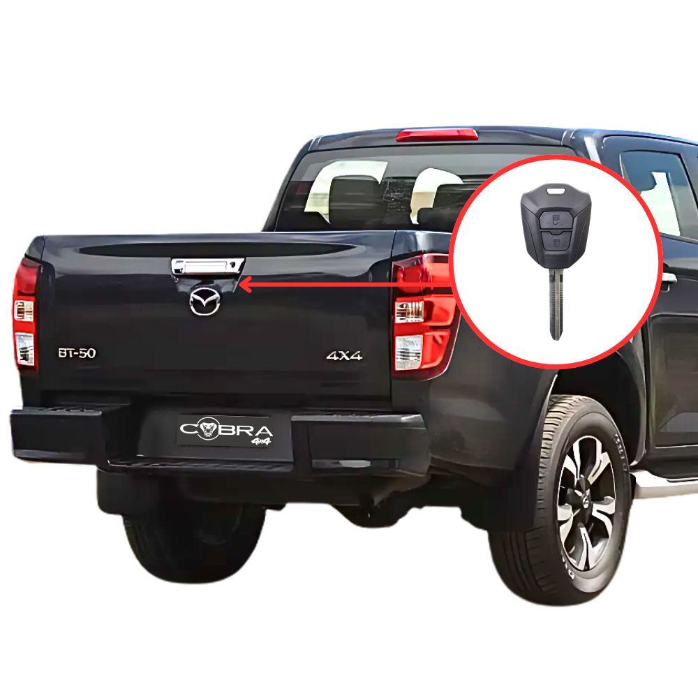 Cobra 4x4 Tailgate Tail gate Central Locking Kit Suit Mazda BT50 2021 Onwards Original Remote Controlled Automatic Keyless Entry