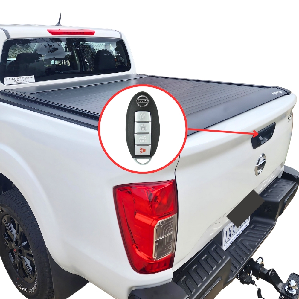 Chrome Tailgate Handle Cover Trim For Nissan Navara D40 Pickup (2006-2014) – 2 Pieces