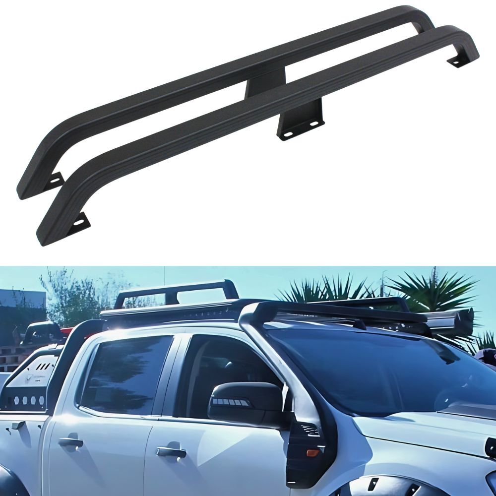 Cobra 4x4 Platform Side Rails V2 For Flat Aluminium Roof Rack (Set of 2)