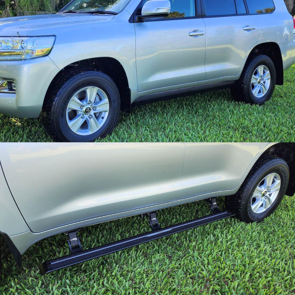 Electric Retractable Heavy Duty Side Steps Step E Board fits Landcruiser 200 Series Power Boards 