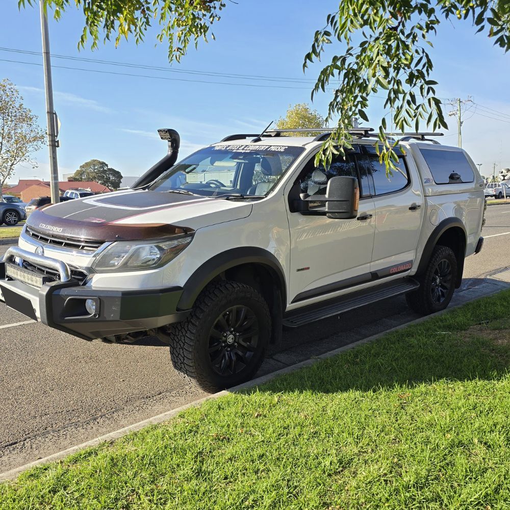 Thin Slim OEM Style Matte Black Fender Flares Fits Colorado 2017 Onwards Smooth Finish