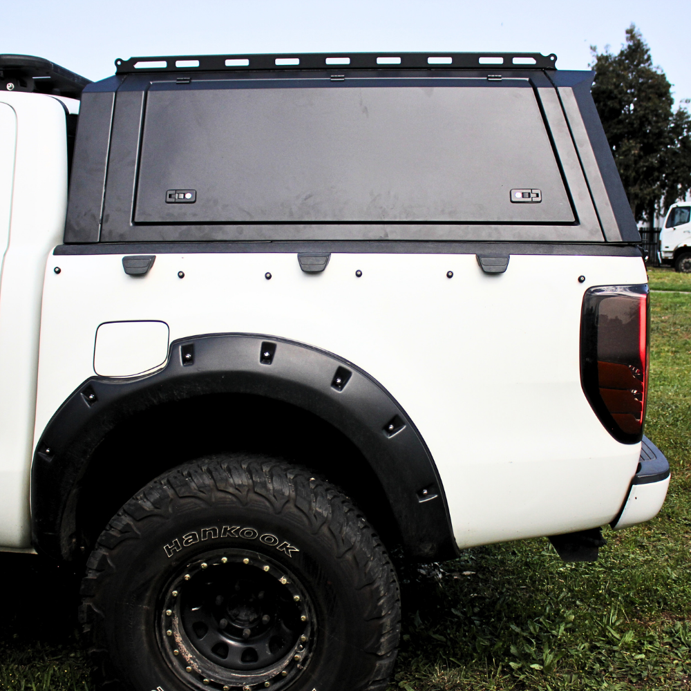 Cobra 4x4 Gen 2 Aluminium UTE Tub Canopy fits Dmax 2012 - 2023 Tradie Black Aluminum Heavy duty