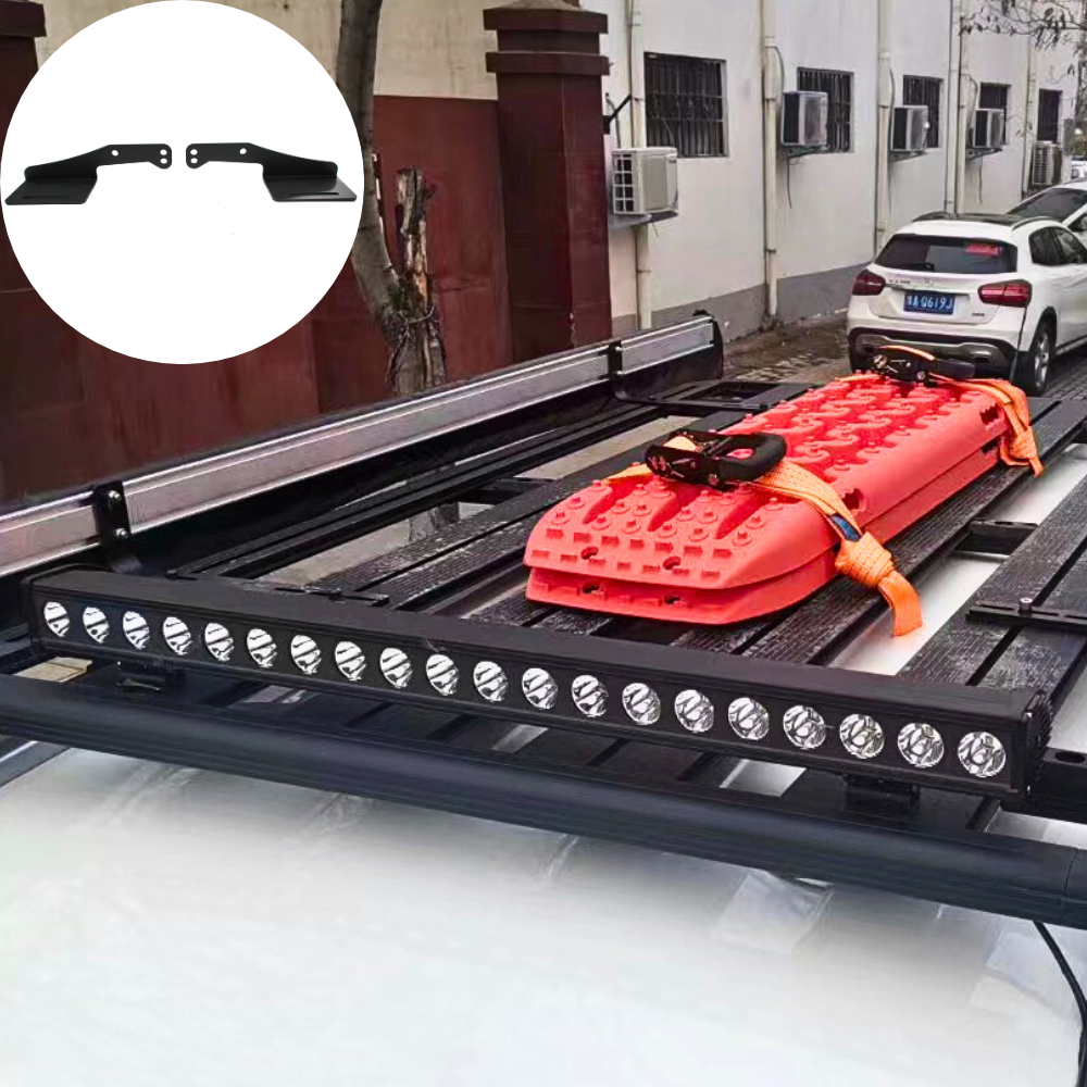Cobra 4x4 Light Bar Bracket Suit Flat Aluminium Roof Rack With Channel Nuts Platform