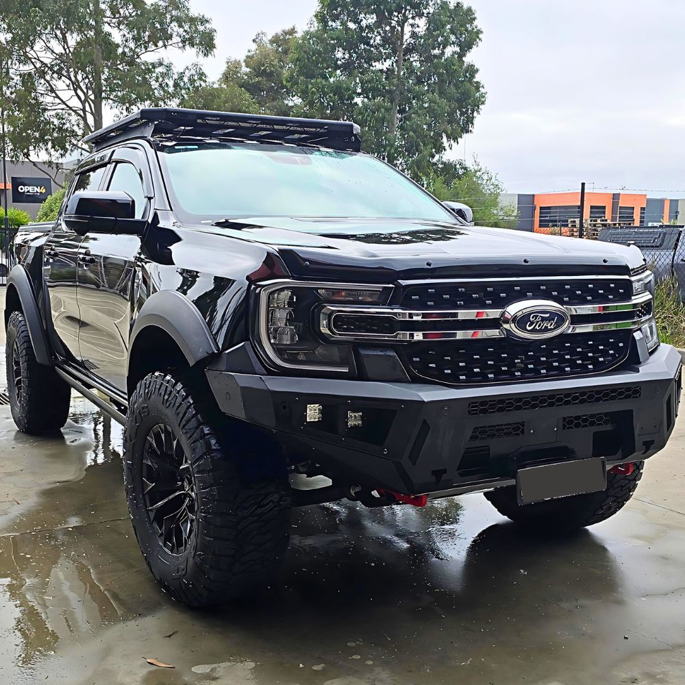 Matte Black OEM Style Fender Flares Suits Ford Ranger Next Gen 2022 + MY22 Dual Cab