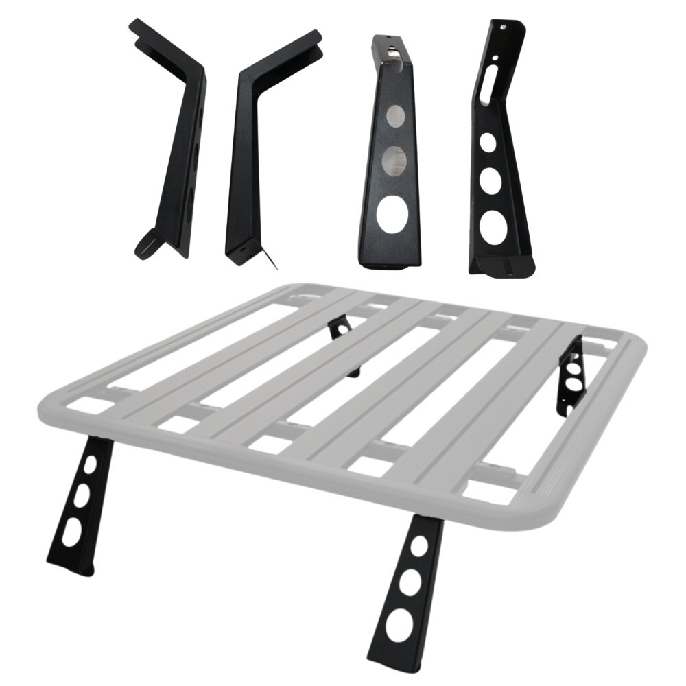 Cobra 4x4 Universal Steel Arms Brackets For Tray Tub Rack Fits Ranger Hilux Triton Navara BT50 Tub roof rack Tradie