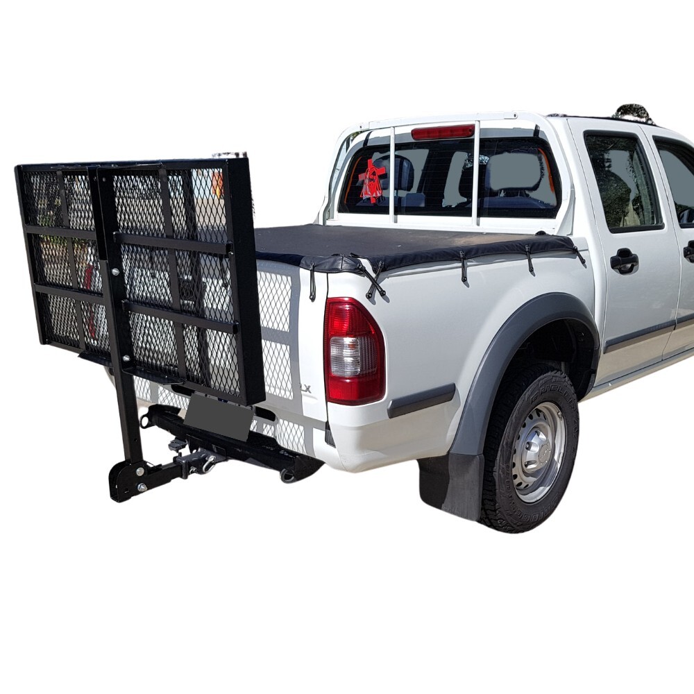 Wheelchair Power Scooter Folding Disability Carrier Rack Foldable Ramp