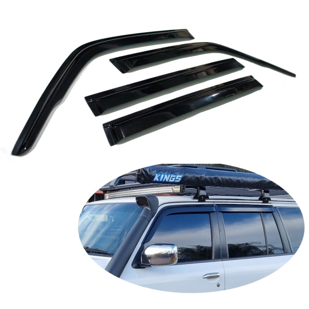 NISSAN PATROL GU Injection Weather Shields Window Door Visors 19972017