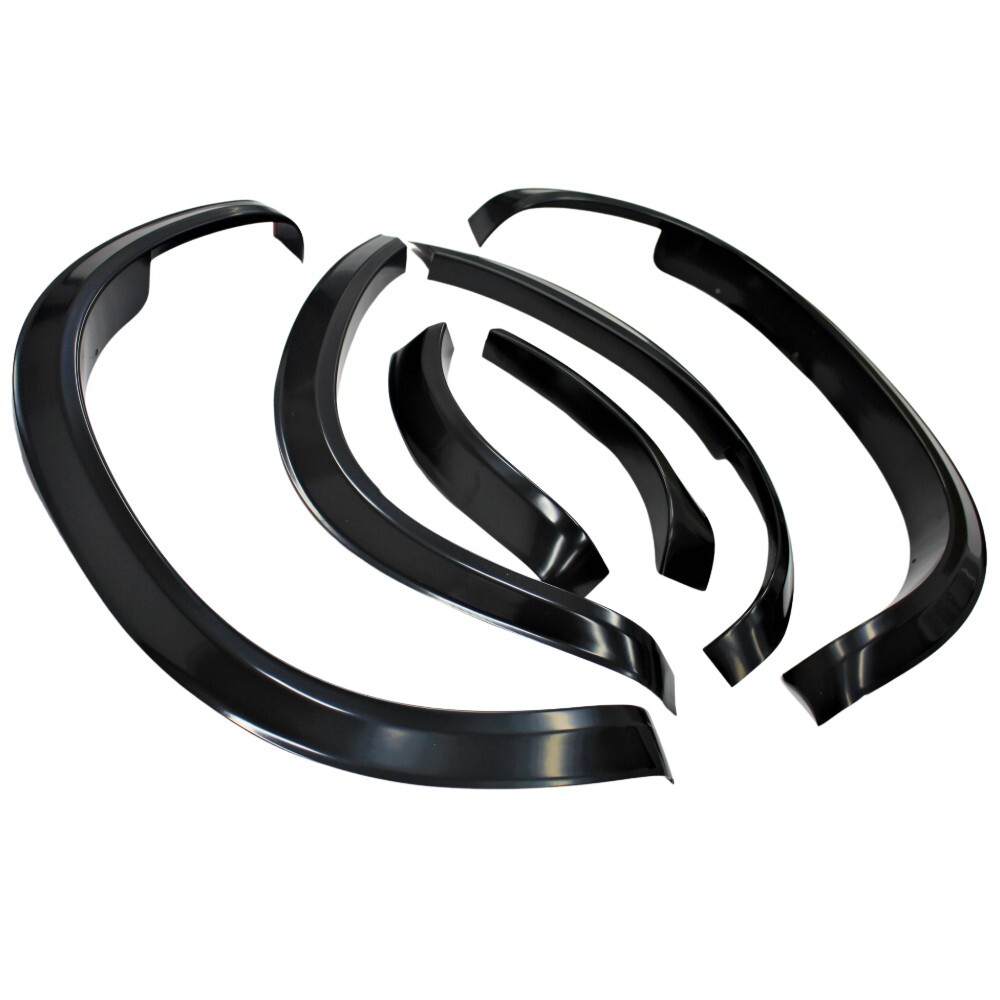 Satin Black Thin Flares Fenders Fits Hilux 2005 2015 (prefacelift) Models