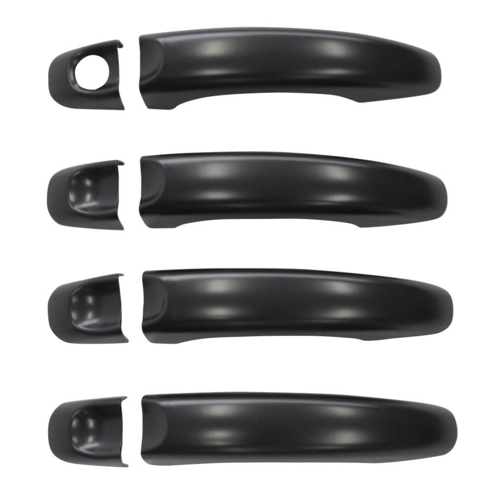 8-Piece Gloss Black Door Handle Covers For 2011-2014 Chrysler 300 & Journey