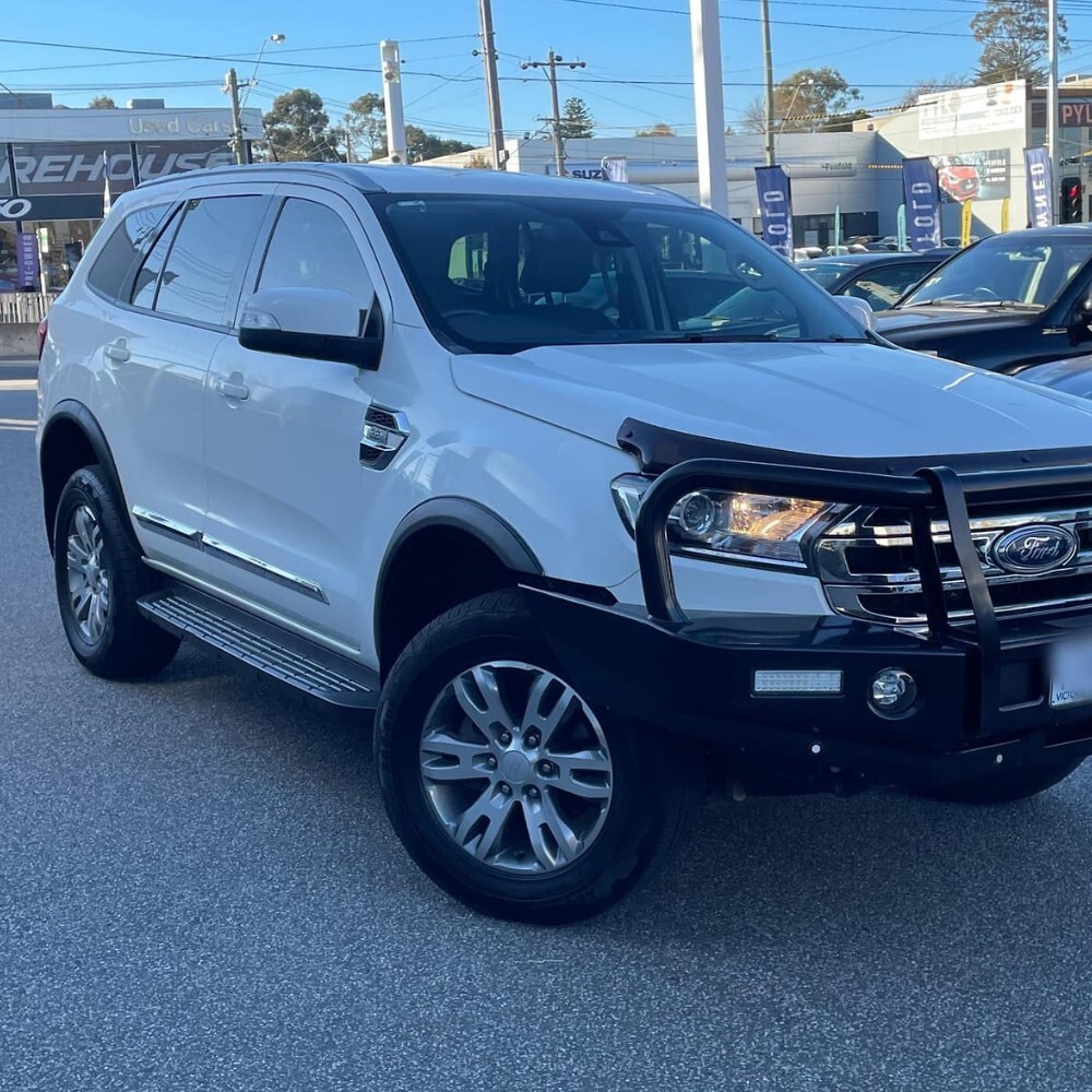 Matte Black Flares Fits Ford Everest 2016 2017 2018 Thin Skinny Fenders OEM