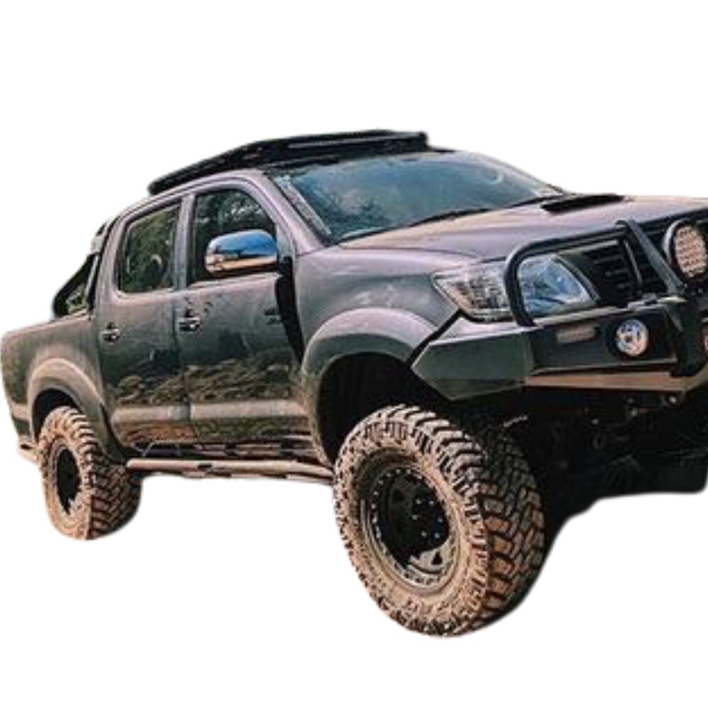 TOYOTA HILUX 20052011 Black FENDER FLARE KIT OEM FOR SR SR5 DUAL CAB