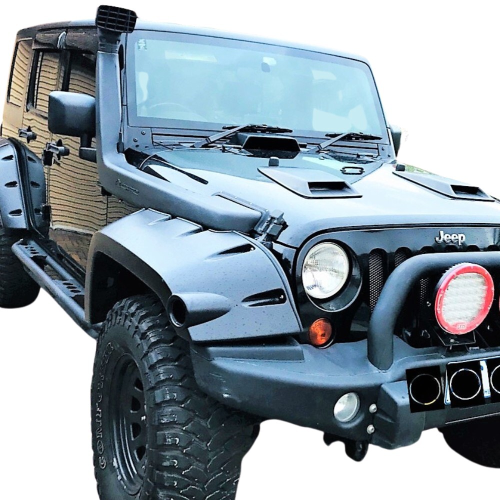 Snorkel Air Intake Kit suits Jeep Wrangler JK 2006 Onwards 4WD Offroad