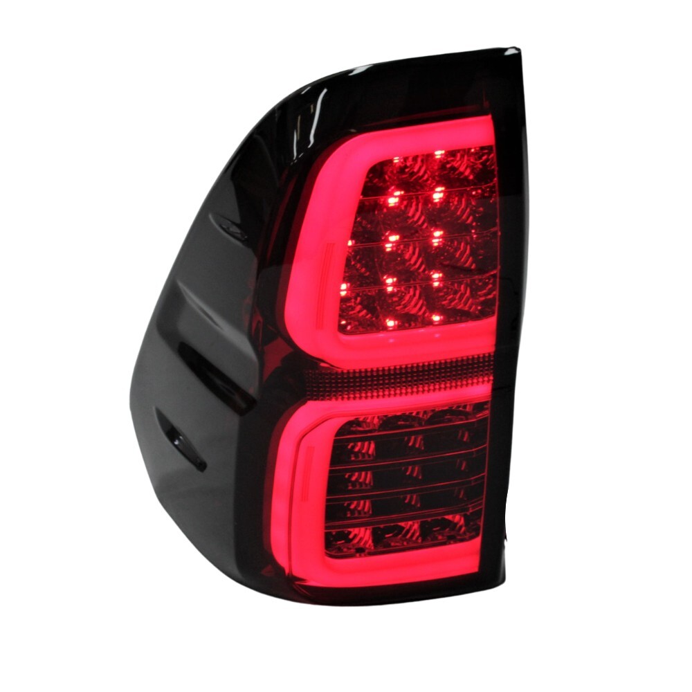 Smoked Black Tail Lights Lamp Suits Toyota Hilux 2015 2022 Taillights