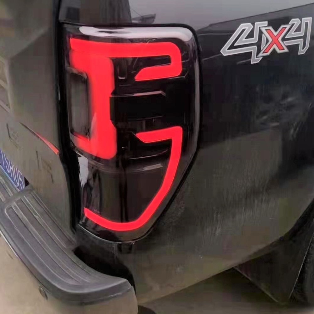 Smoked Black Tail Lights LED for Ford Ranger PX1 PX2 PX3 2011 2020