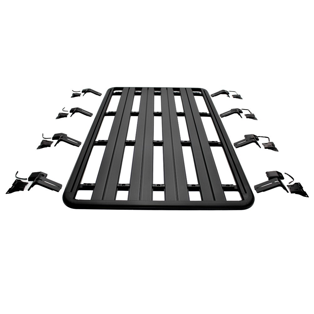Aluminium Flat Roof Rack Cage Fits Landcruiser 76 Series 220cm x 125cm