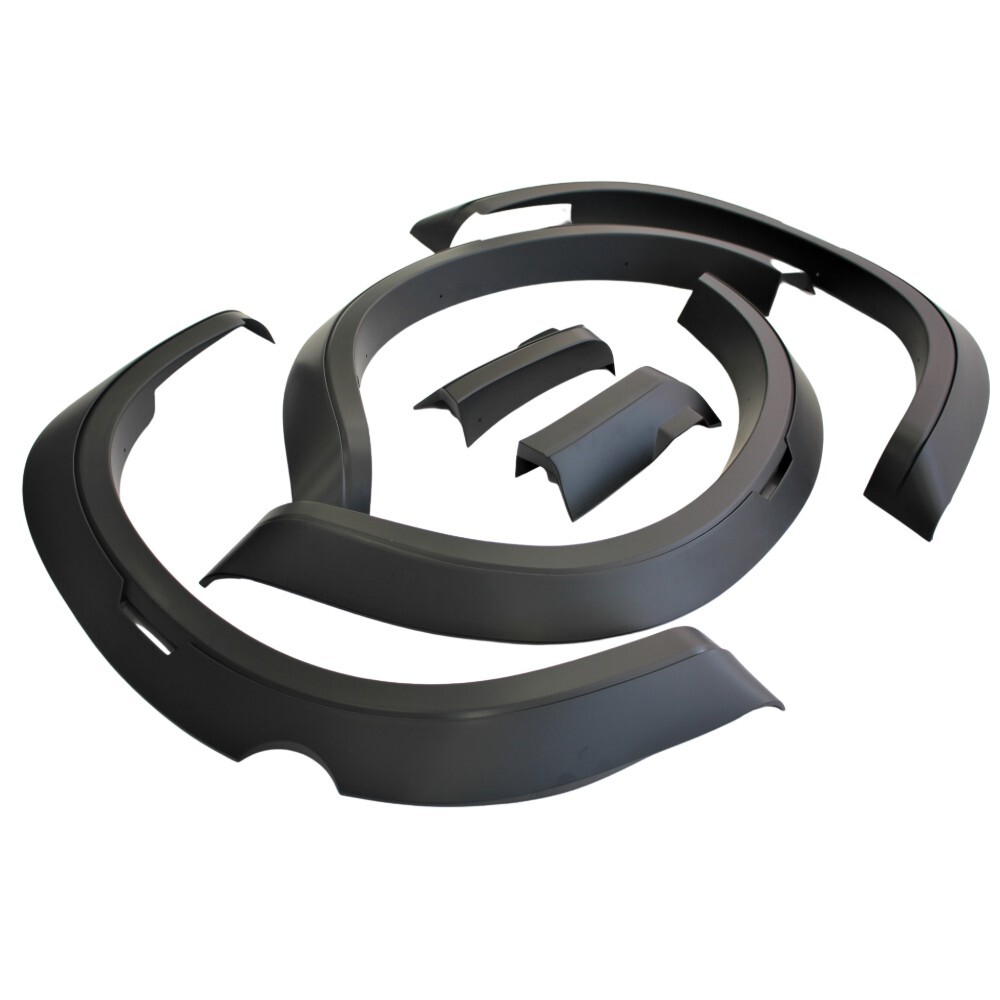 Matte Black OEM Fender Flares With Indicator Reflector Fits Holden