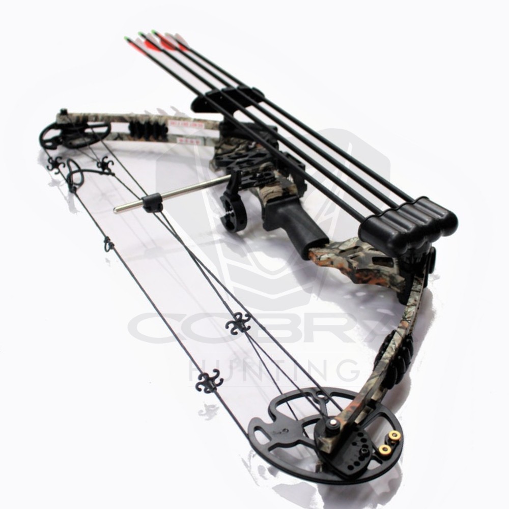 20-70lbs Compound Bow 56'' Magnesium Alloy Archery RH Hunting Accessories Set 