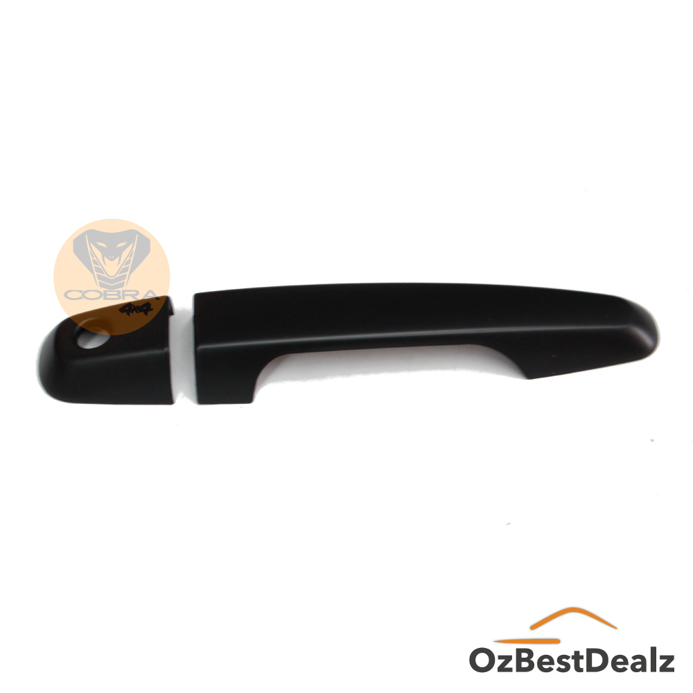 Matte Black Door Handle & Mirror Covers For 2007-21 Toyota Tundra (10pc Set)