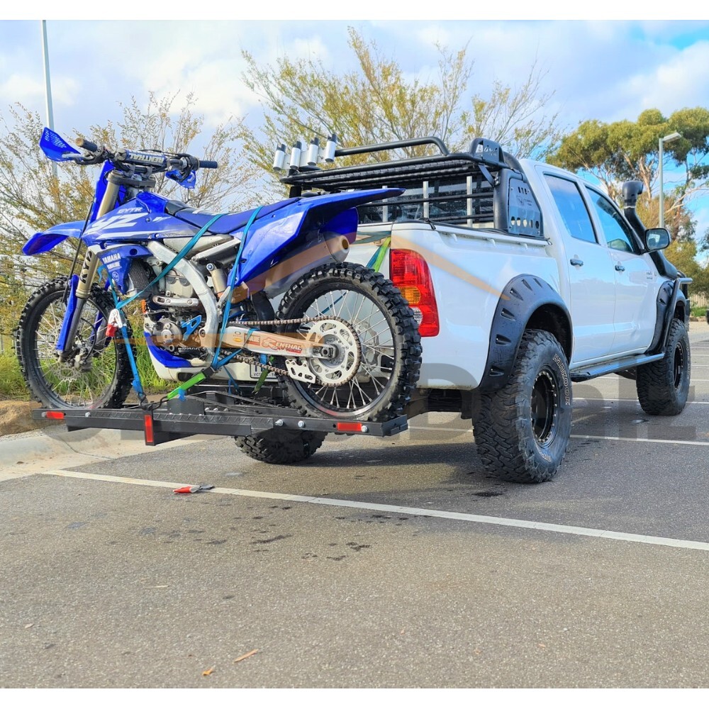 Motorbike rack for sales ute