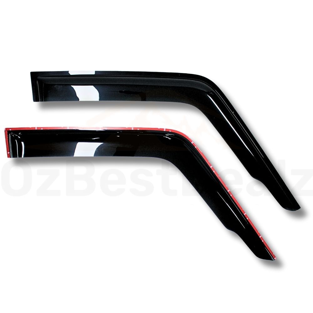 Luxury Weather Shields For Toyota LandCruiser 70 Series (76, 78, 79) – 2pc UTE Set