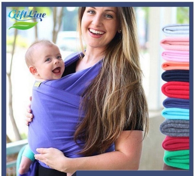 Cotton Baby Carrier Wrap Sling Baby