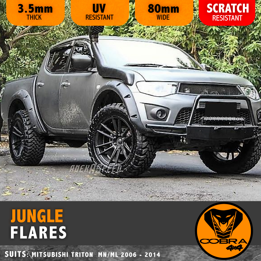  J-SPEC Snorkel kit Suits Mitsubishi TRITON MN ML 2006 - 2014 Challenger