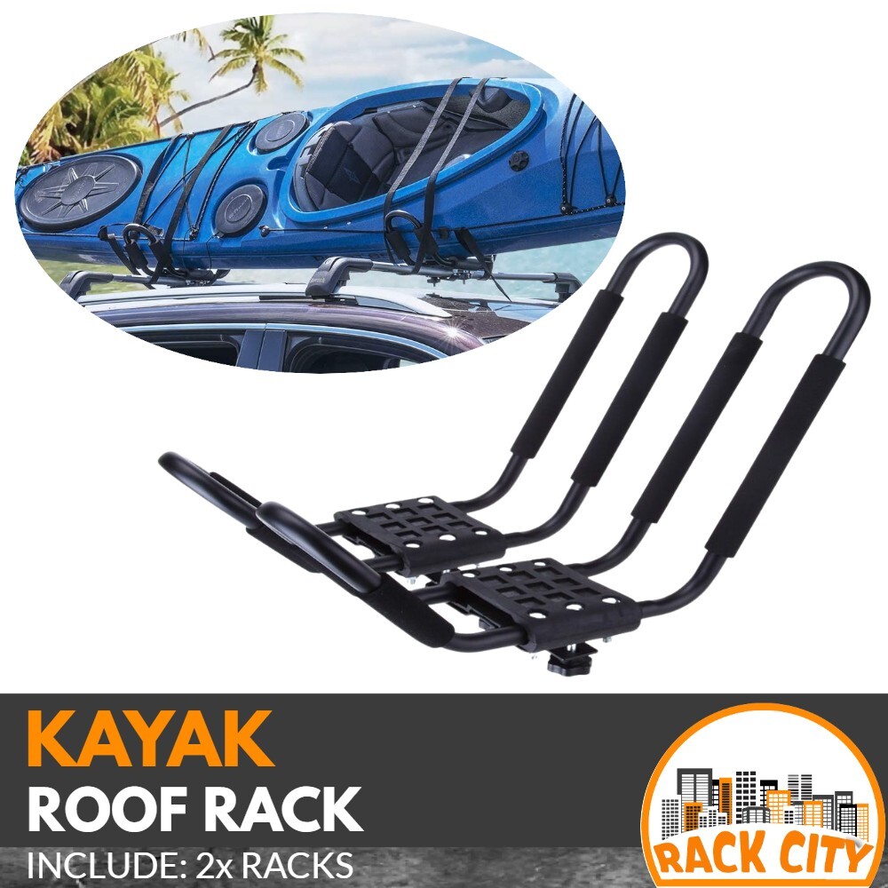 Clearance ABN J-Rack Roof Mounted Kayak Carrier Weather Resistant Steel 