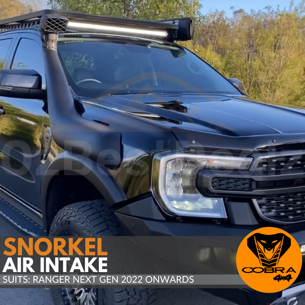 Wedgetail 4x4 Snorkel For Next Gen Ranger T9 Wildtrack XL XLS 2023