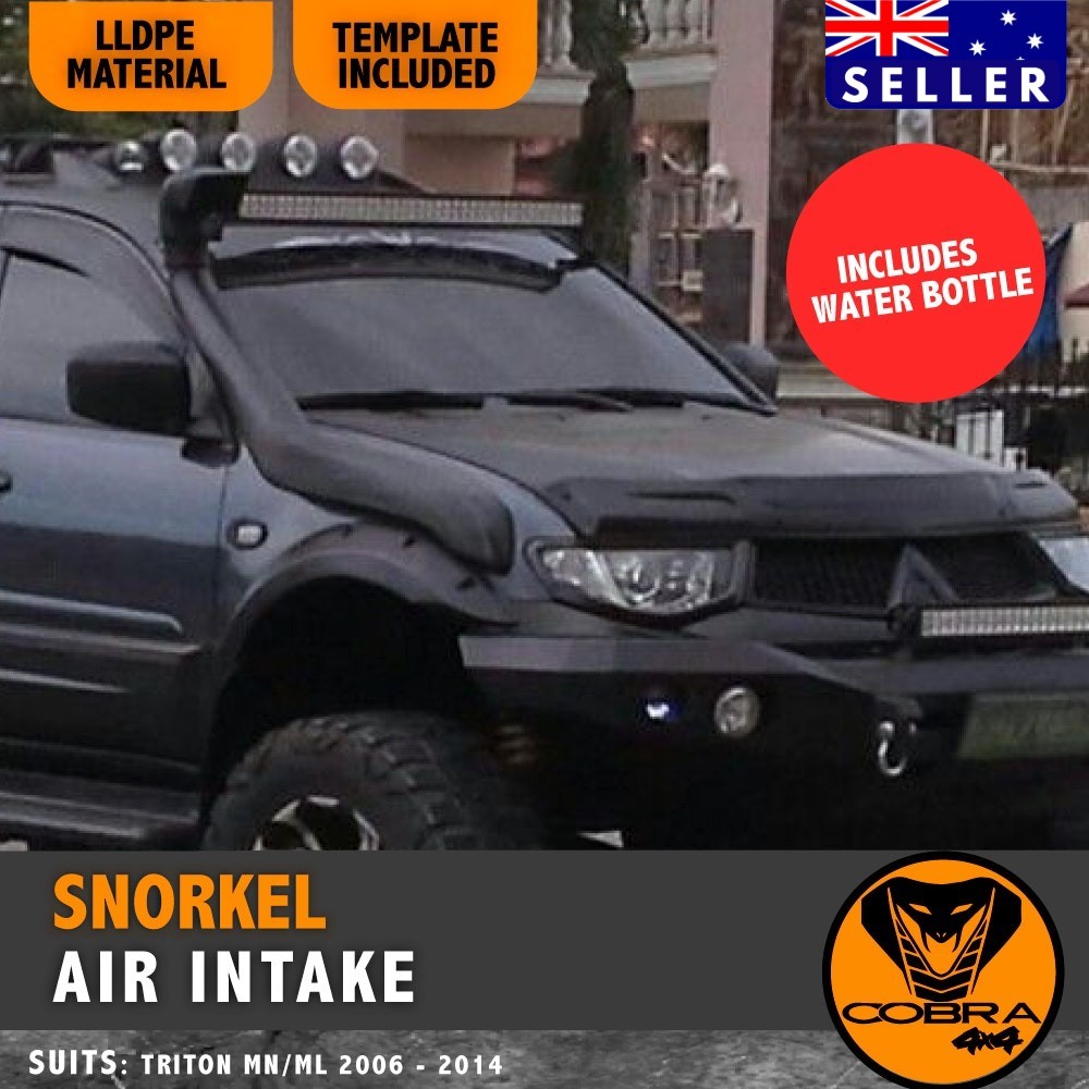  J-SPEC Snorkel kit Suits Mitsubishi TRITON MN ML 2006 - 2014 Challenger