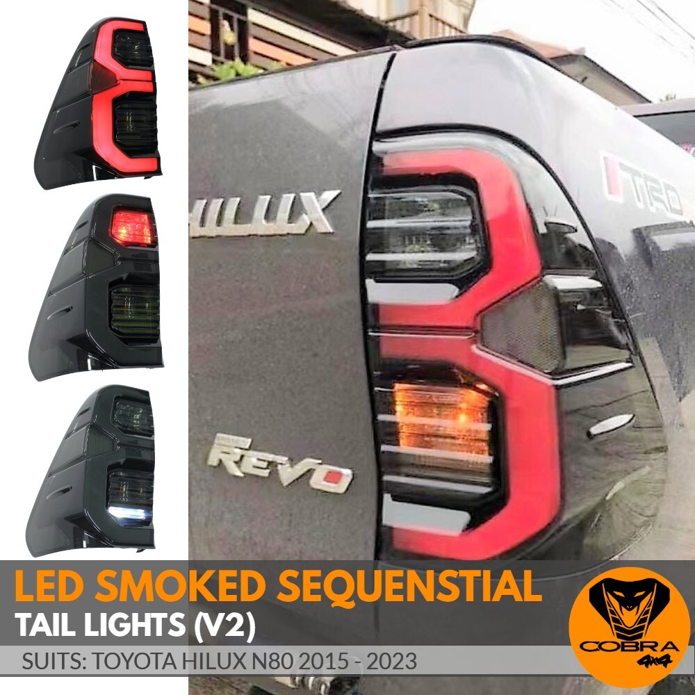 Toyota hilux tray clearance tail lights