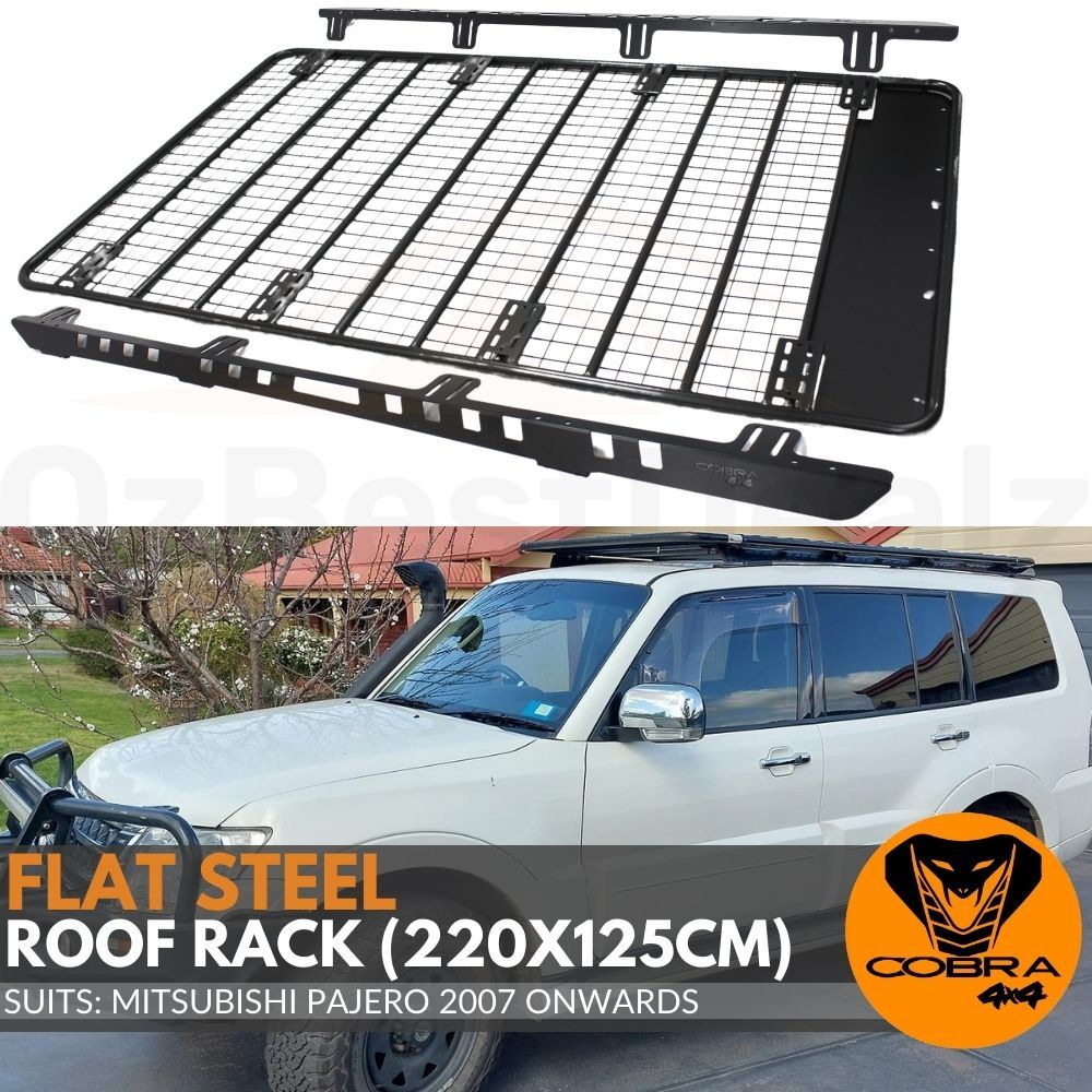 Pajero flat store roof rack