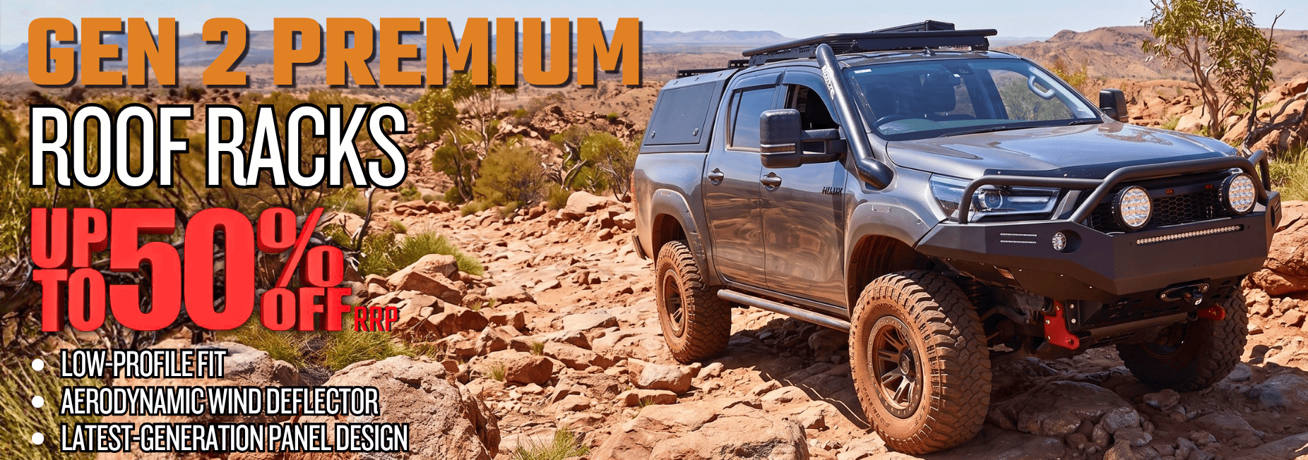 GEN 2 PREMIUM ROOF RACKS