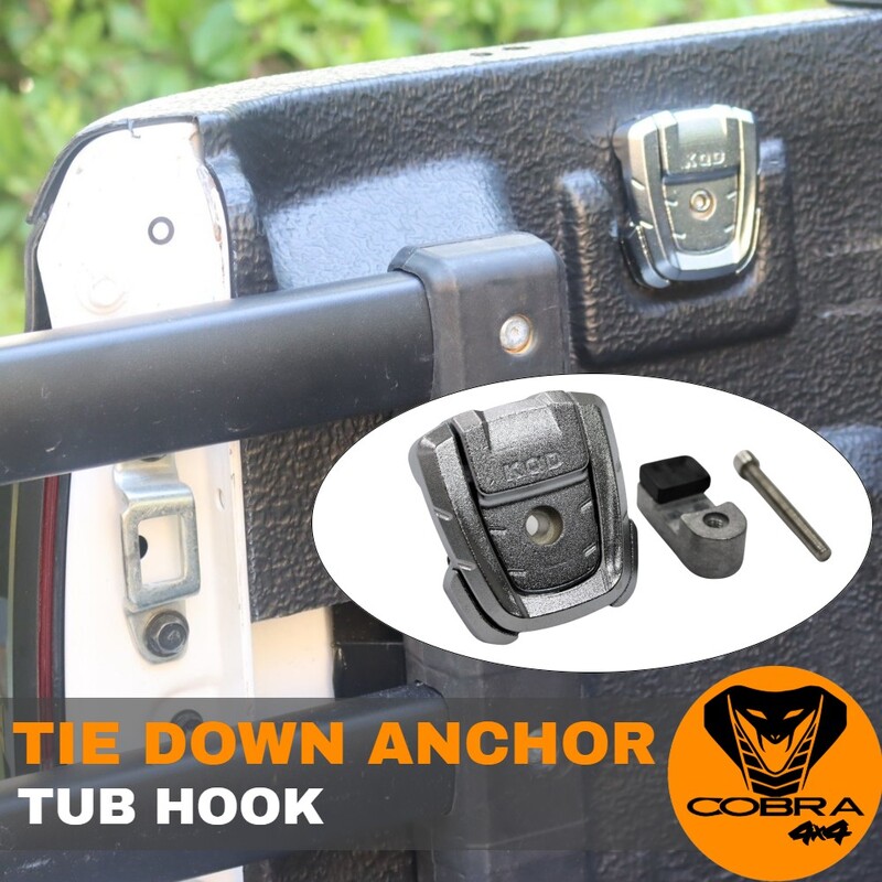 Tie Down Anchor Side Wall UTE Tub Hook D 