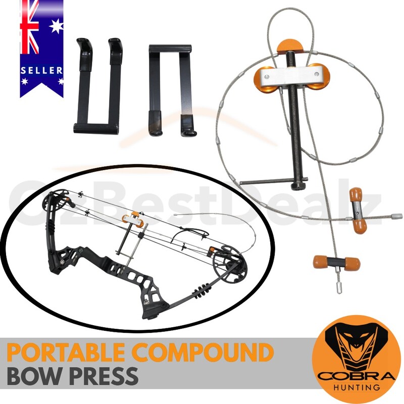 Portable Compound Bow Press String and Peep sight Replacement Archery Tool Set