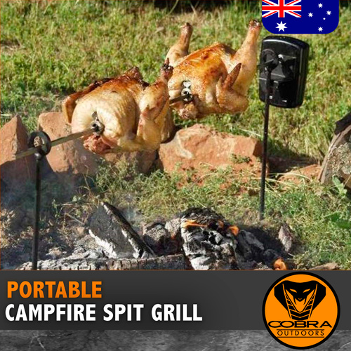 Camping Spit for chicken or Lamb upto 8kg