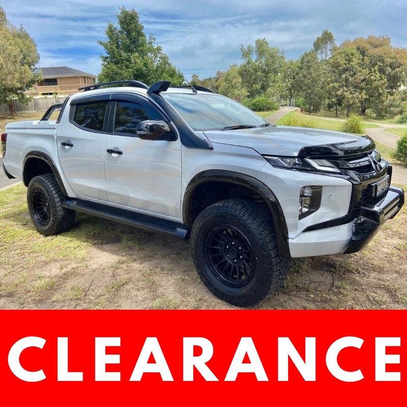 Clearance Clearance Clearance Matte Black Thin Fender Flares Suits Mitsubishi Triton MR 2019 2020 2021 with Adhesive tape