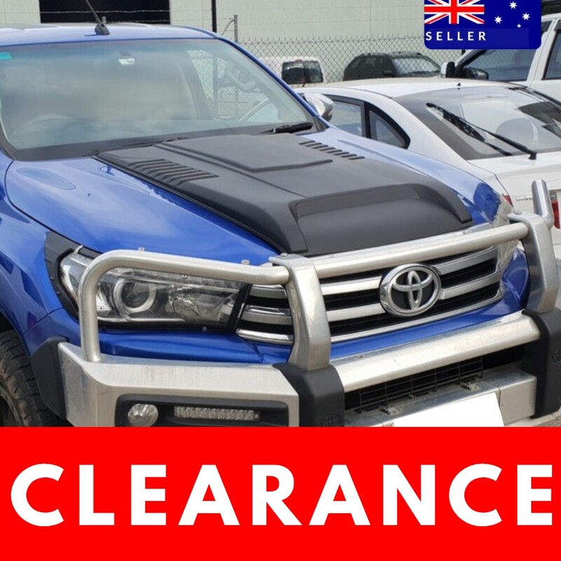 Clearance Clearance Clearance Bonnet scoop suitable for Toyota Hilux 2015 2016 2017 2018 2020 Matte Black Hood
