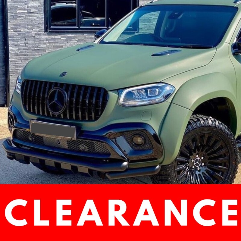 CLEARANCE CLEARANCE CLEARANCE Front Gloss black Grill V3 Suits Mercedes Benz X-Class AMG Style Replacement Grille